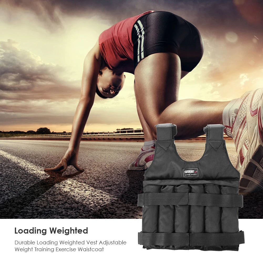 Adjustable Weighted Vest for Strength Training ATHLEXES
