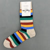 Happy Socks Men's Diamond Check Crew Socks for All Seasons ATHLEXES