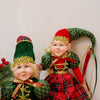 Elf Couple Plush Dolls: Festive Tree Ornaments ATHLEXES