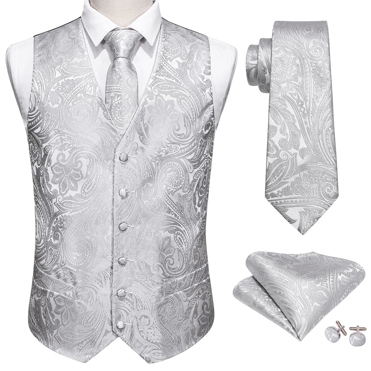 Silken Sophistication Vest Set ATHLEXES