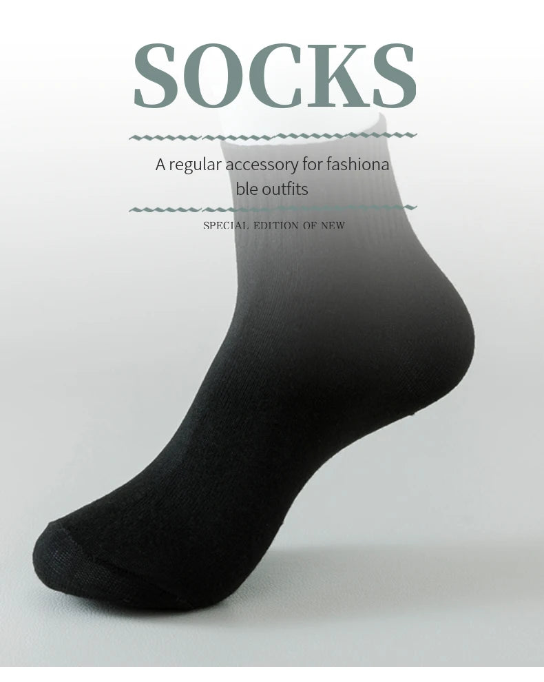 CozyCotton Unisex Business Crew Socks Set ATHLEXES