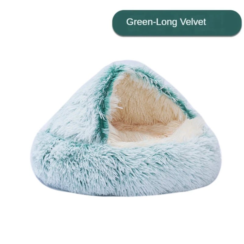 Dog CozyNest 2-in-1 Plush Cat Bed ATHLEXES