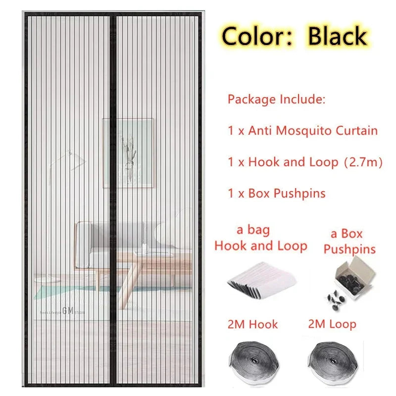 MagnaShield Magnetic Screen Door Curtain ATHLEXES