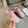 StarSequin Kids Lace-Up Running Sneakers ATHLEXES