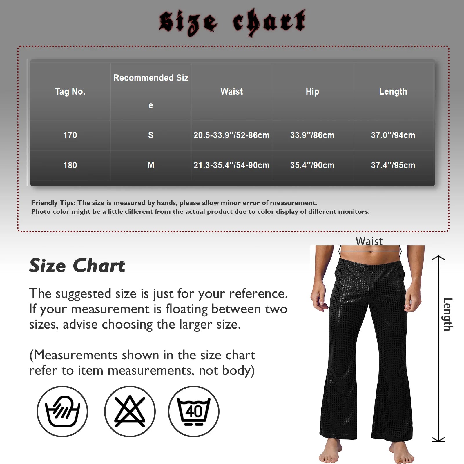 Shiny Sequins Disco Party Bell-Bottom Pants ATHLEXES