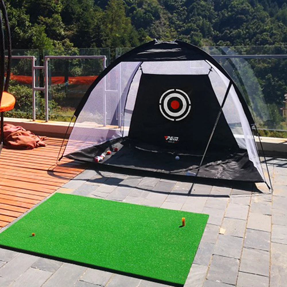 PGM Portable Golf Practice Tent Net System ATHLEXES