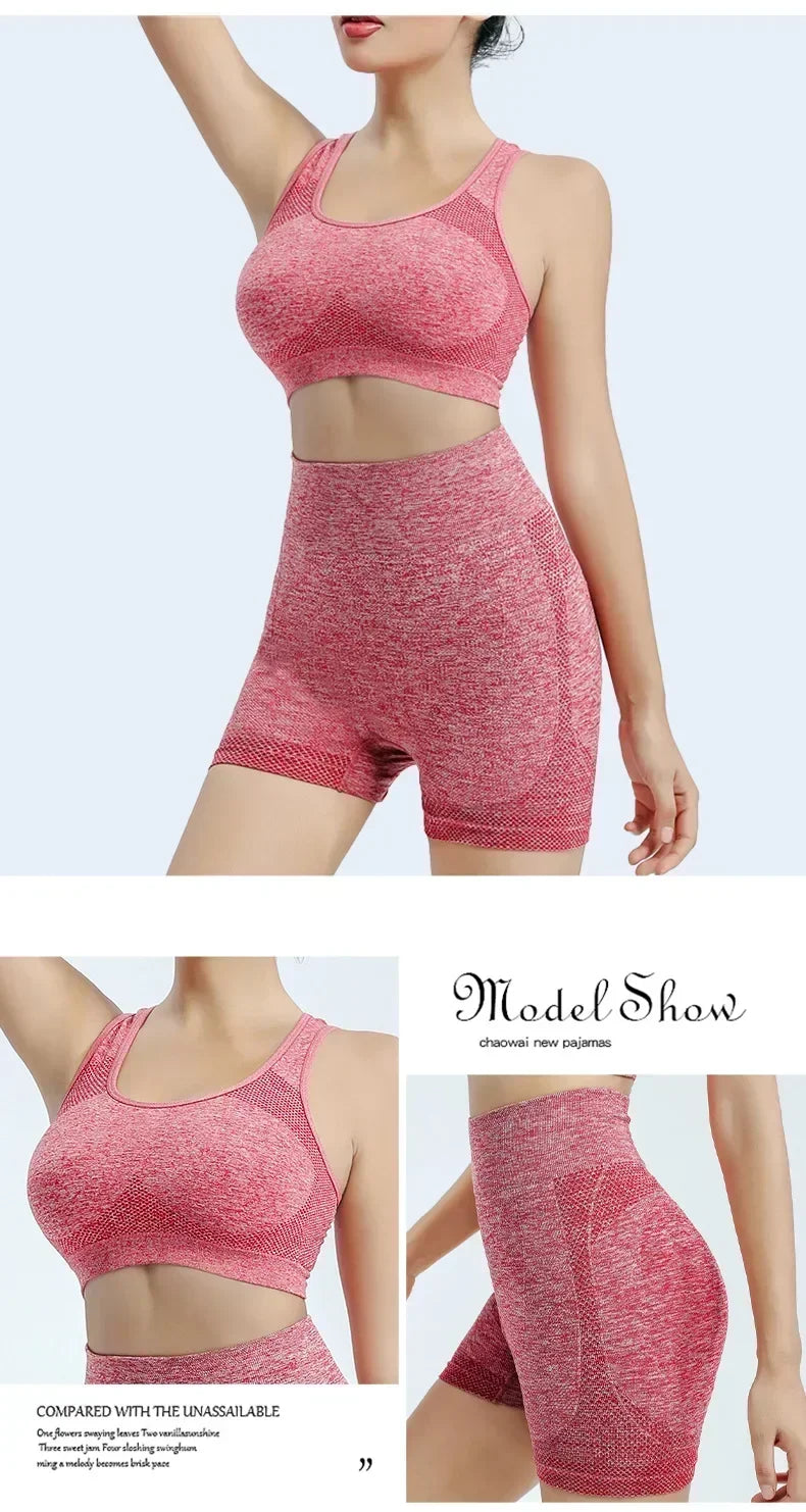 ZenFlex Seamless Yoga Activewear Set ATHLEXES
