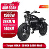 Black Knight 1500W Off-Road Electric Bike ATHLEXES