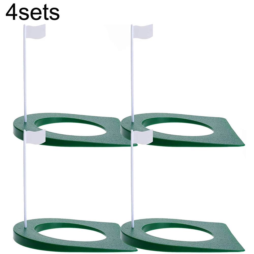 Regulation Golf Putting Cup & Flag Training Set ATHLEXES