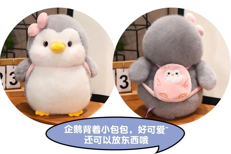 Charming Penguin Plush Doll for Home Decor ATHLEXES