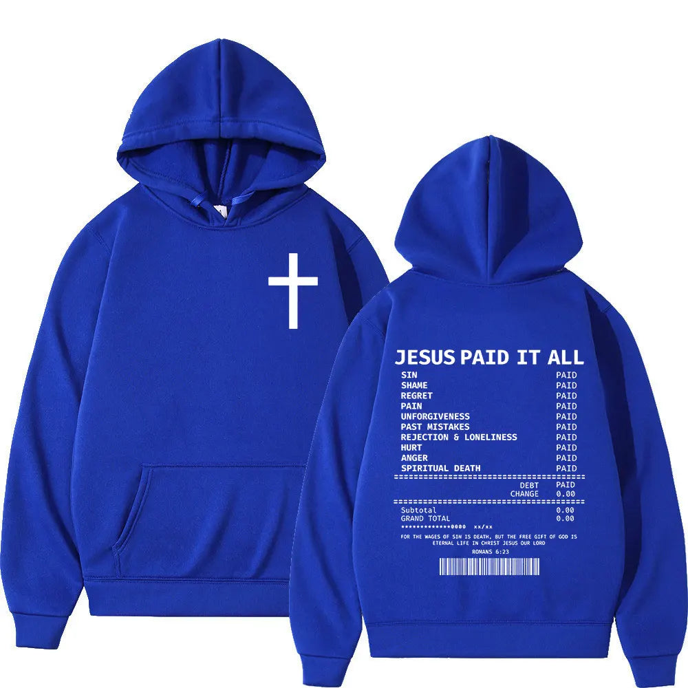 FaithWear Jesus Paid It All Hoodie ATHLEXES