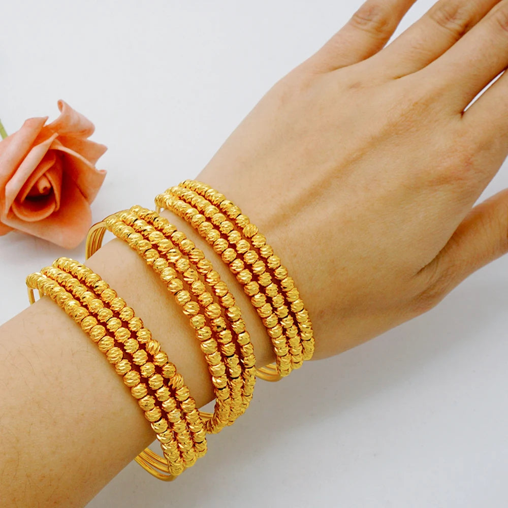 Ethereal Gold Bangles for Elegant Brides in Dubai ATHLEXES