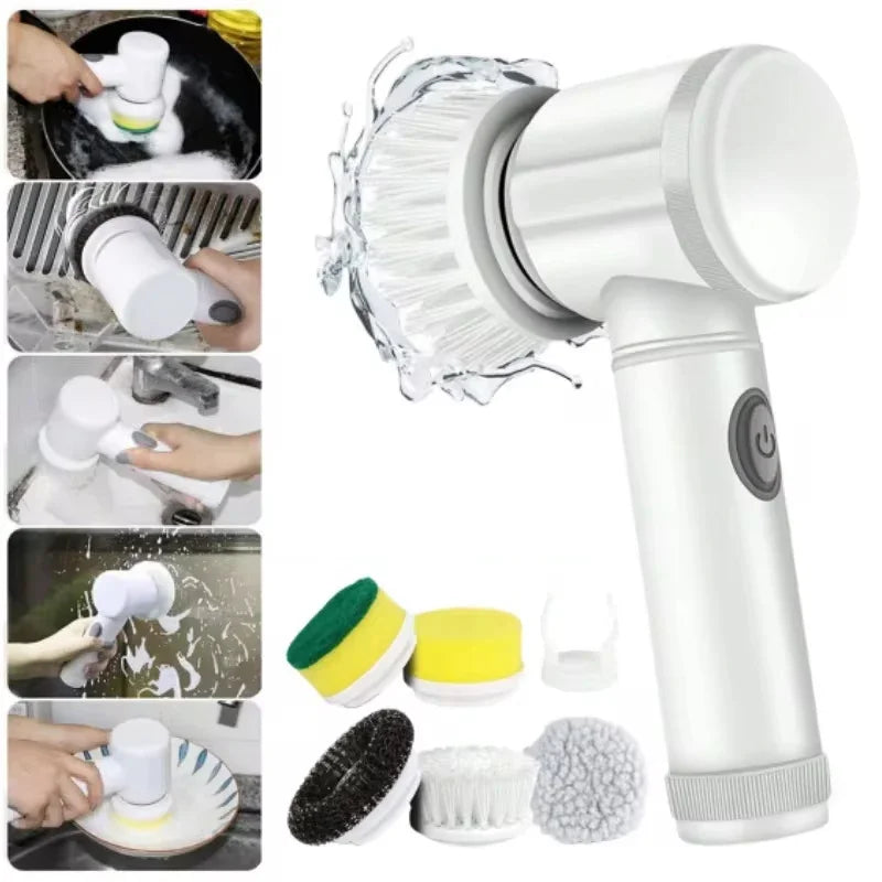 PowerScrub Electric Bathroom Cleaning Brush ATHLEXES