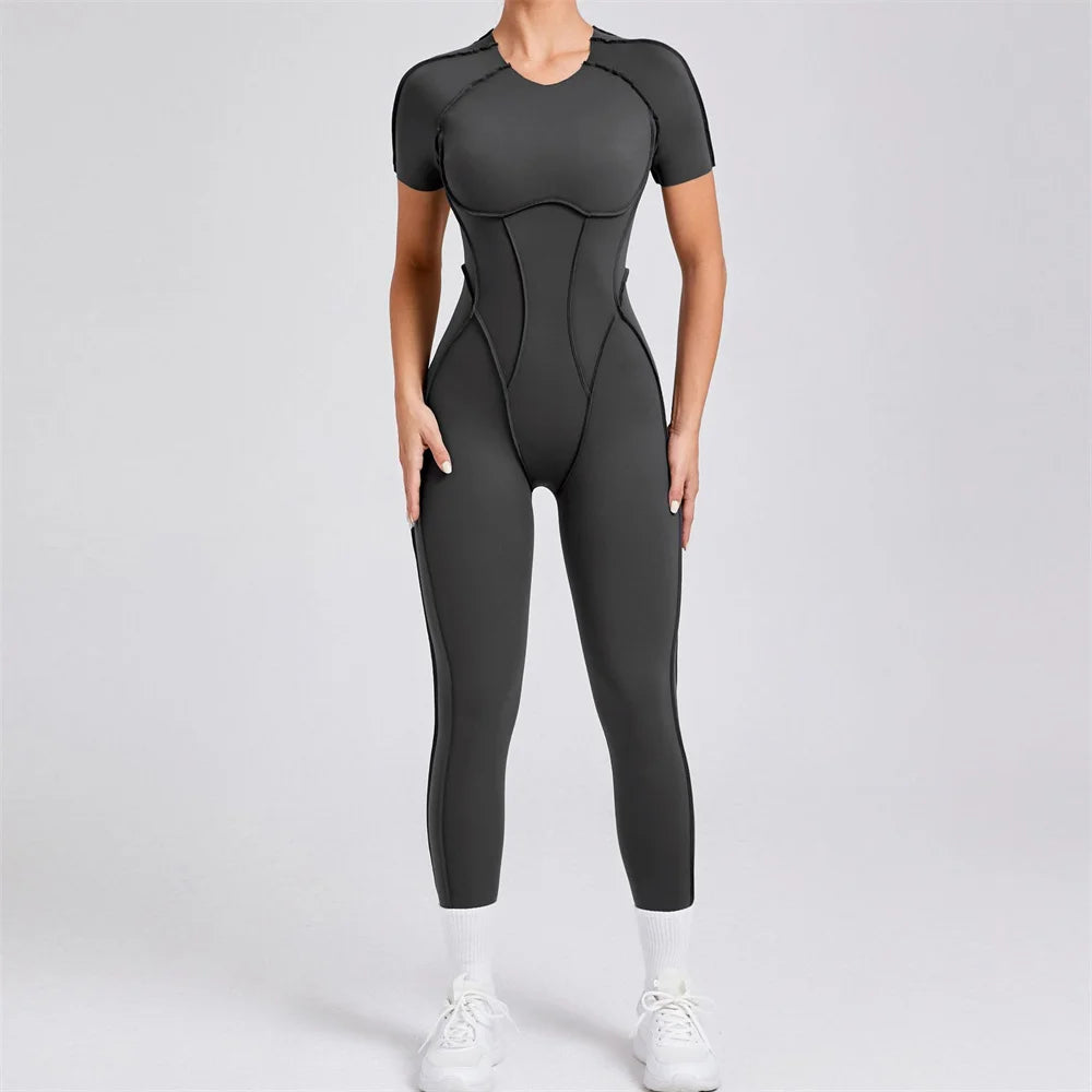 ChicFit Backless Yoga Jumpsuit Set for Women ATHLEXES
