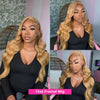 Honey Blonde Body Wave Lace Front Wig ATHLEXES