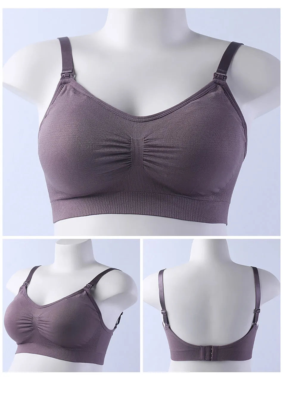 ComfortEase Wireless Nursing Bralette ATHLEXES