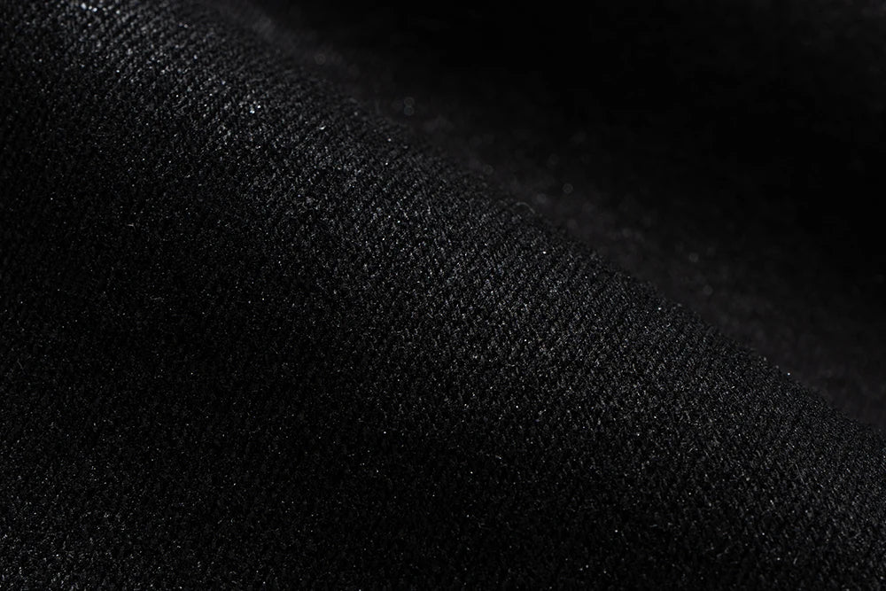 Urban Chic Black Flare Denim Trousers ATHLEXES