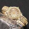 Diamond Elegance Quartz Watch Set for Women ATHLEXES