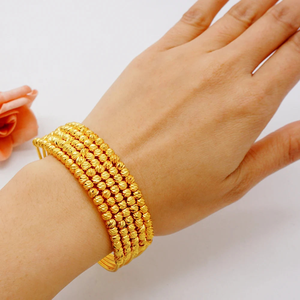 Ethereal Gold Bangles for Elegant Brides in Dubai ATHLEXES
