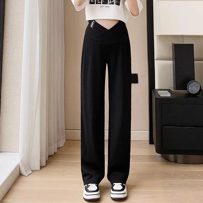 ElegantMum Summer Wide Leg Maternity Pants ATHLEXES