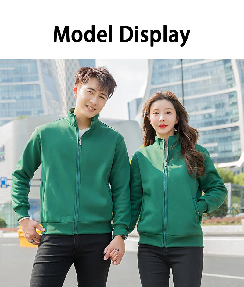 Custom Embroidered Zippered Jackets for Teams ATHLEXES