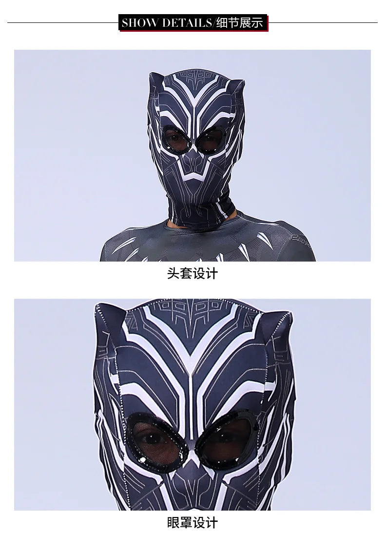 Panther Power Anime Cosplay Jumpsuits for All Ages ATHLEXES