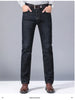 Classic Slim Fit Black Biker Jeans for Men ATHLEXES