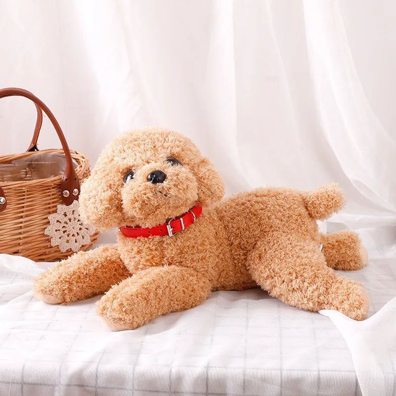 Cuddly Realistic Plush Puppy Dog Toy ATHLEXES