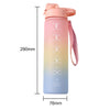 HydraMark 1L Gradient Time-Marker Water Bottle ATHLEXES