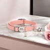 Engraved Luxury PU Leather Cat Collar ATHLEXES