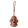 Colorful Teddy Dog Leather Keychain Pendant ATHLEXES