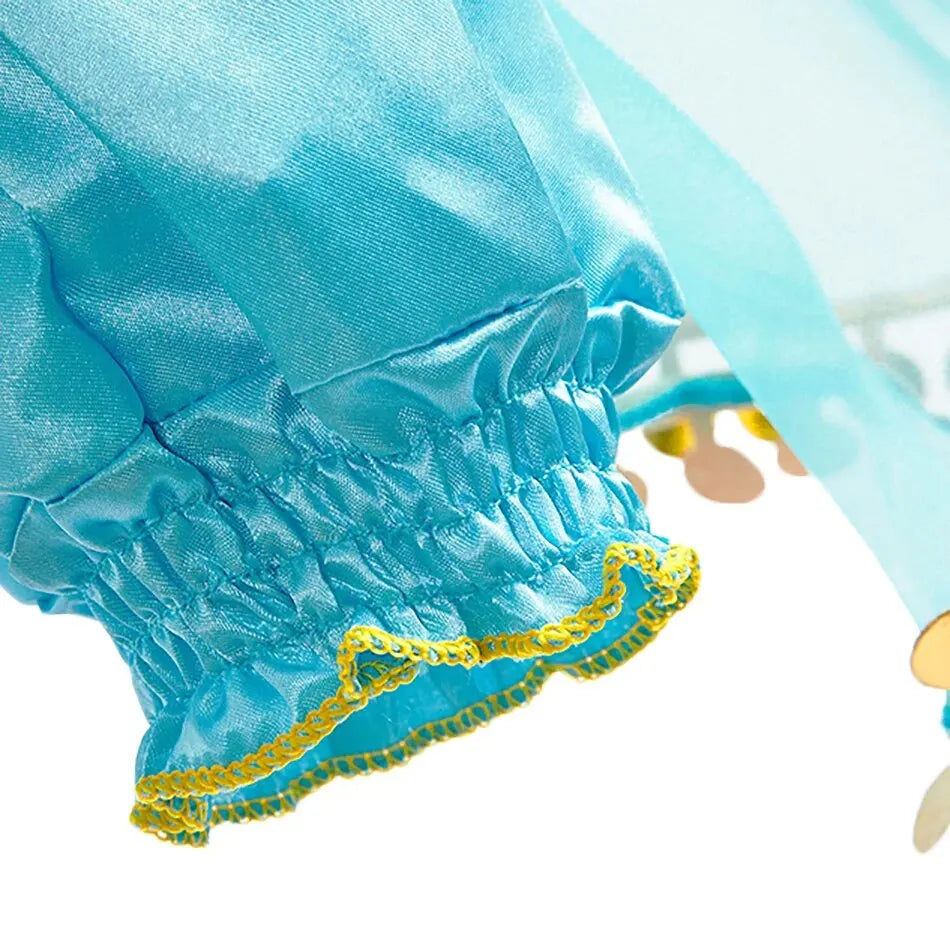 Jasmine's Enchanted Princess Costume Dress for Girls ATHLEXES