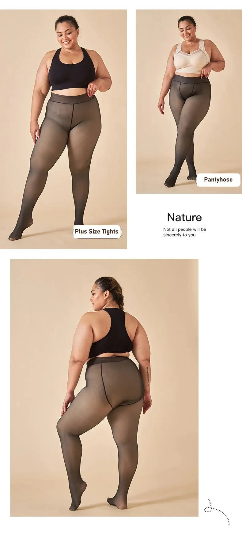 Sexy Translucent Winter Pantyhose ATHLEXES