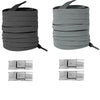 No-Tie Elastic Lock Laces for Sneakers and Shoes ATHLEXES