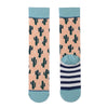 Colorful Cotton Women's Socks - Trendy Hedgehog & Sloth Designs ATHLEXES