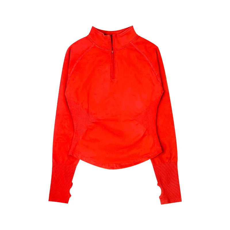 SleekFit Seamless Long Sleeve Yoga Top ATHLEXES