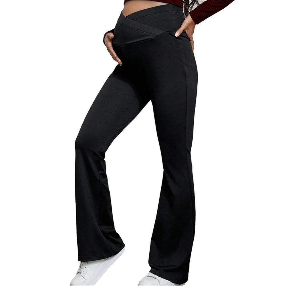 ComfortFit Maternity Wide Leg Trousers ATHLEXES