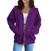 Chic Comfort 2024 Zip-Up Warm Hooded Sweatshirt for Women ATHLEXES