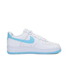 Nike Air Force 1 Low '07 White Aquarius Blue FQ4296-100 Shock Absorption Mens Womens Low Top Board Shoes ATHLEXES