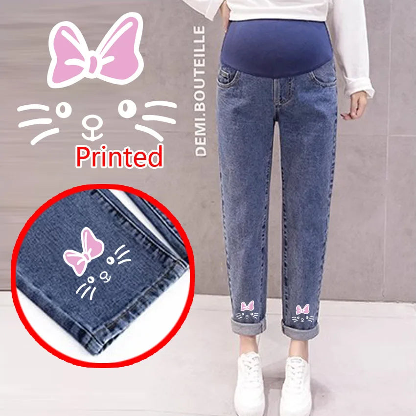 Maternity Chic High Waist Boyfriend Jeans ATHLEXES