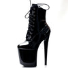 Extrem 8 Stiletto Lace-Up Exotic Dance Boots ATHLEXES