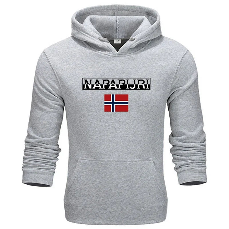 Hip Hop Fleece Pullover: Trendy Printed Hoody ATHLEXES