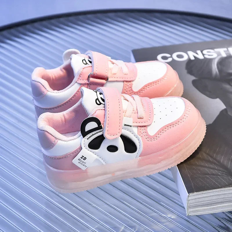 Luminous Cartoon Girls' Casual Spring Sneakers ATHLEXES