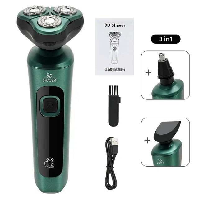 Precision Pro LCD Electric Shaver with USB Rechargeable ATHLEXES
