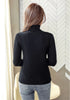 Turtleneck Winter Sweater Women Elegant Thicken Velvet Lined Warm Sueter Knitted Pullover Slim Tops Jersey Knitwear Jumper New ATHLEXES