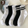 Premium Men's Striped Casual Socks Set ATHLEXES
