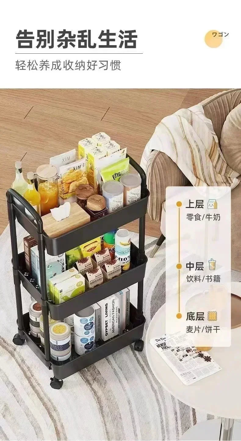 Versatile Multi-Layer Mobile Storage Rack ATHLEXES