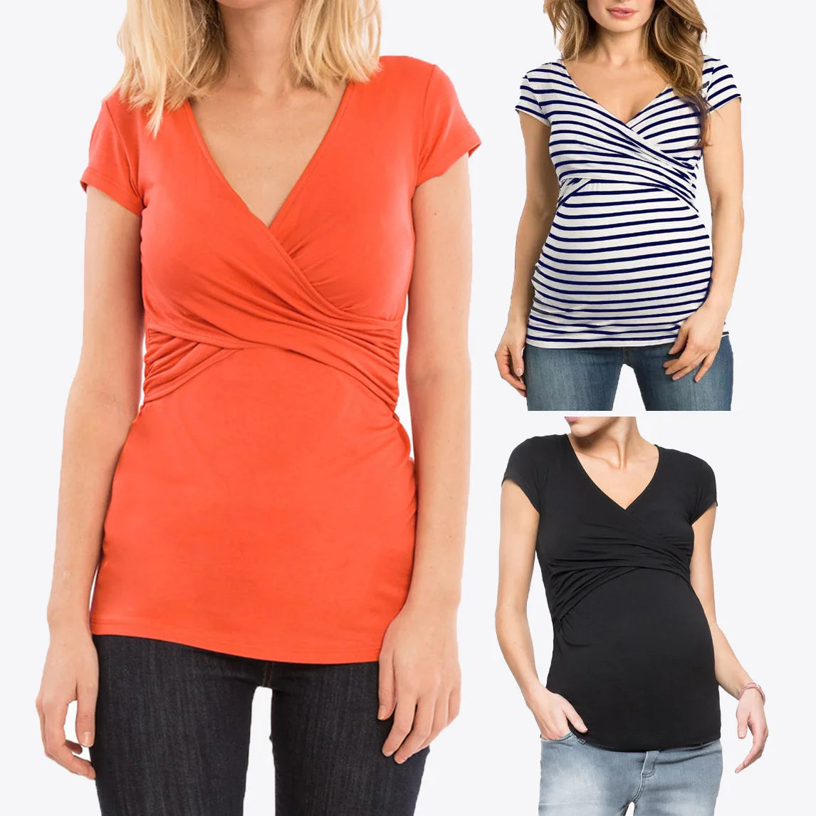 Chic Maternity Nursing Top - Sleeveless & Asymmetrical ATHLEXES