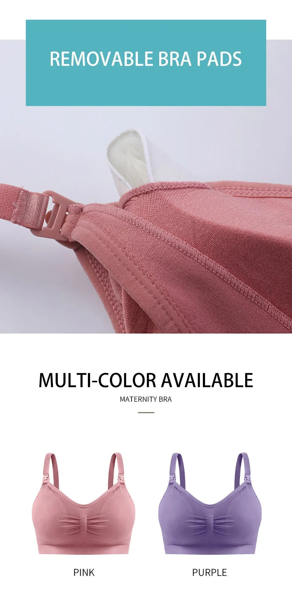 Breathable Seamless Maternity Nursing Bra Bralette ATHLEXES