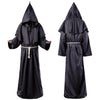 Medieval Monk Cowl Robe Halloween Cosplay Cloak ATHLEXES